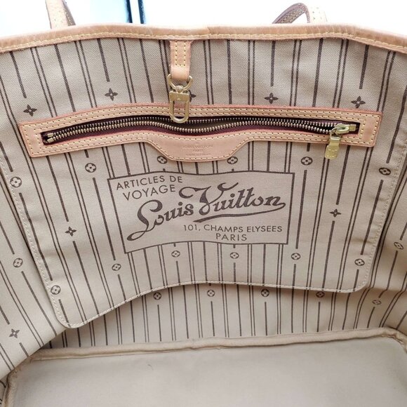 LOUIS VUITTON MONOGRAM NEVERFULL GM TOTE BAG - Picture 10 of 15